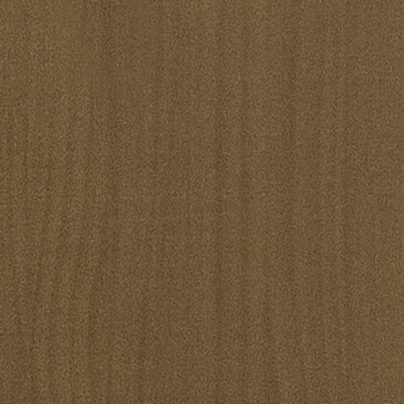 Sengebord 40x30,5x35,5 cm massiv fyrretr honningbrun , hemmetshjarta.dk