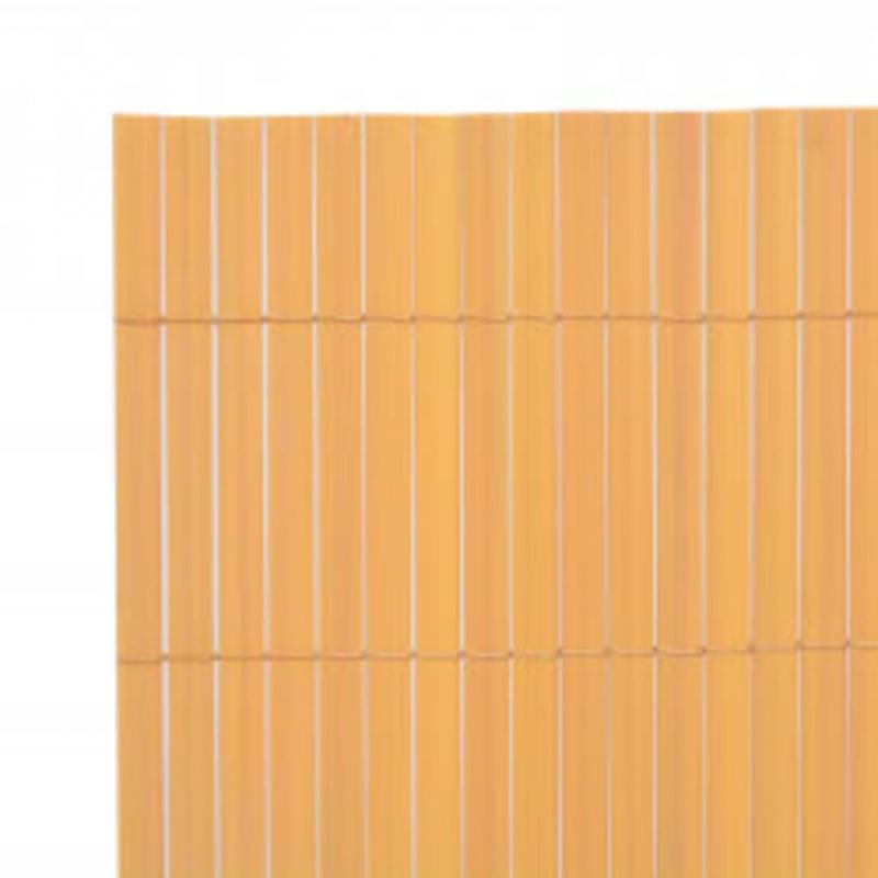 Have balkon altan afskrmning PVC gul 110x400 cm , hemmetshjarta.dk