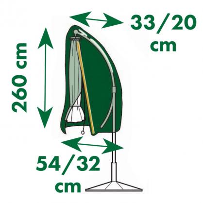 Have Beskyttelsesbetrk til ophngning af parasol 54/32x260 cm , hemmetshjarta.dk