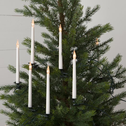 Juletrsbelysning Hvid SlimLine 16 18cm , hemmetshjarta.dk