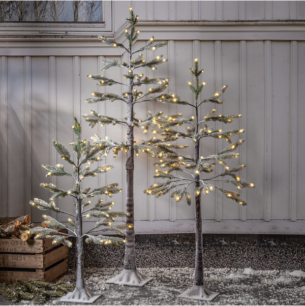 Juletr med LED Tanne 83 lys 90 cm , hemmetshjarta.dk
