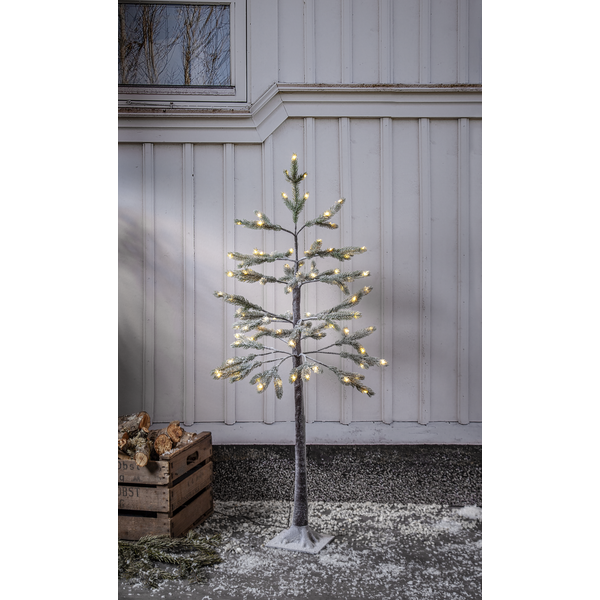 Juletr med LED Tanne 95 lys 120 cm , hemmetshjarta.dk