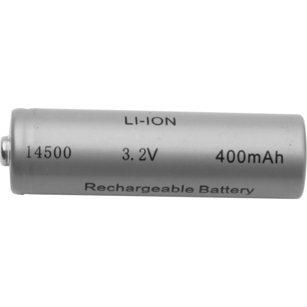 Genopladeligt batteri 14500 3,2V 400 mAh Li-Ion , hemmetshjarta.dk