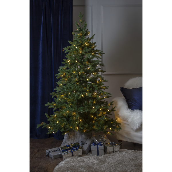 Juletr med LED Larvik EL Udendrs Varm Hvid 270 Lys 120x180cm , hemmetshjarta.dk