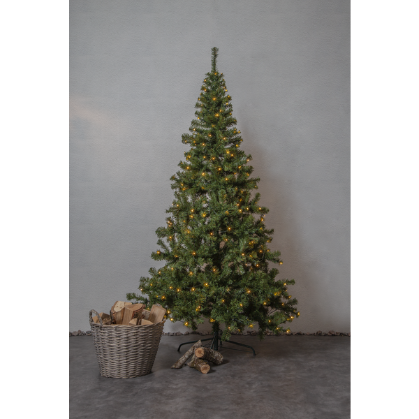 Juletr med LED Ottawa EL Udendrs Varm Hvid 260 Lys 120x210cm , hemmetshjarta.dk