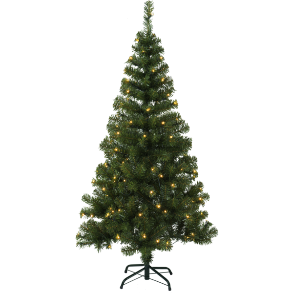 Juletr med LED Ottawa EL Udendrs Varm Hvid 110 Lys 80x150cm , hemmetshjarta.dk