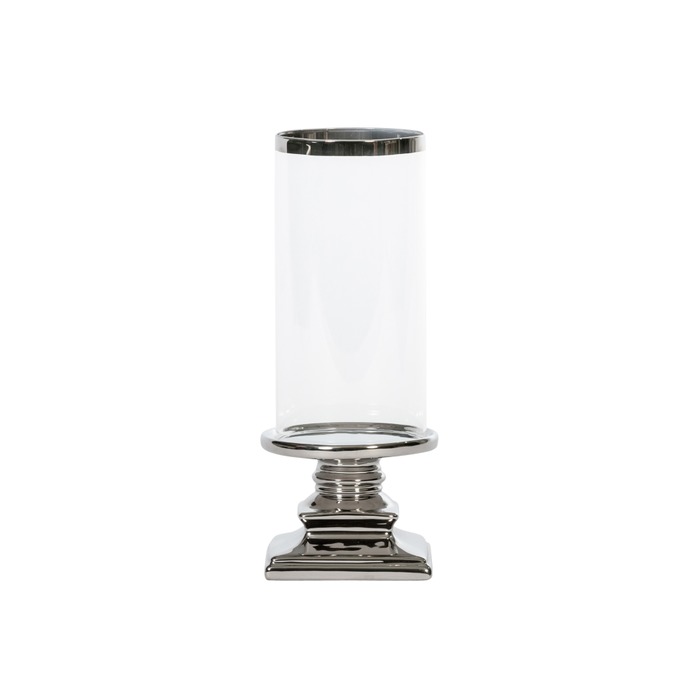 Lanterne med glas Luksus 10,5 x 28,5 cm , hemmetshjarta.dk