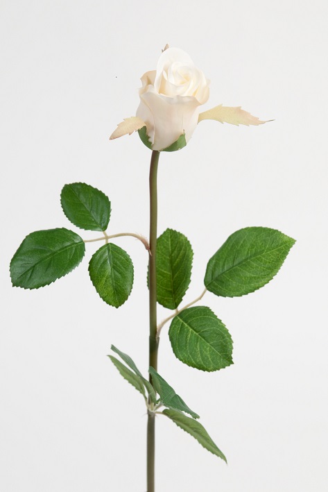 Kunstig Rose Stilk - 50 cm , hemmetshjarta.dk